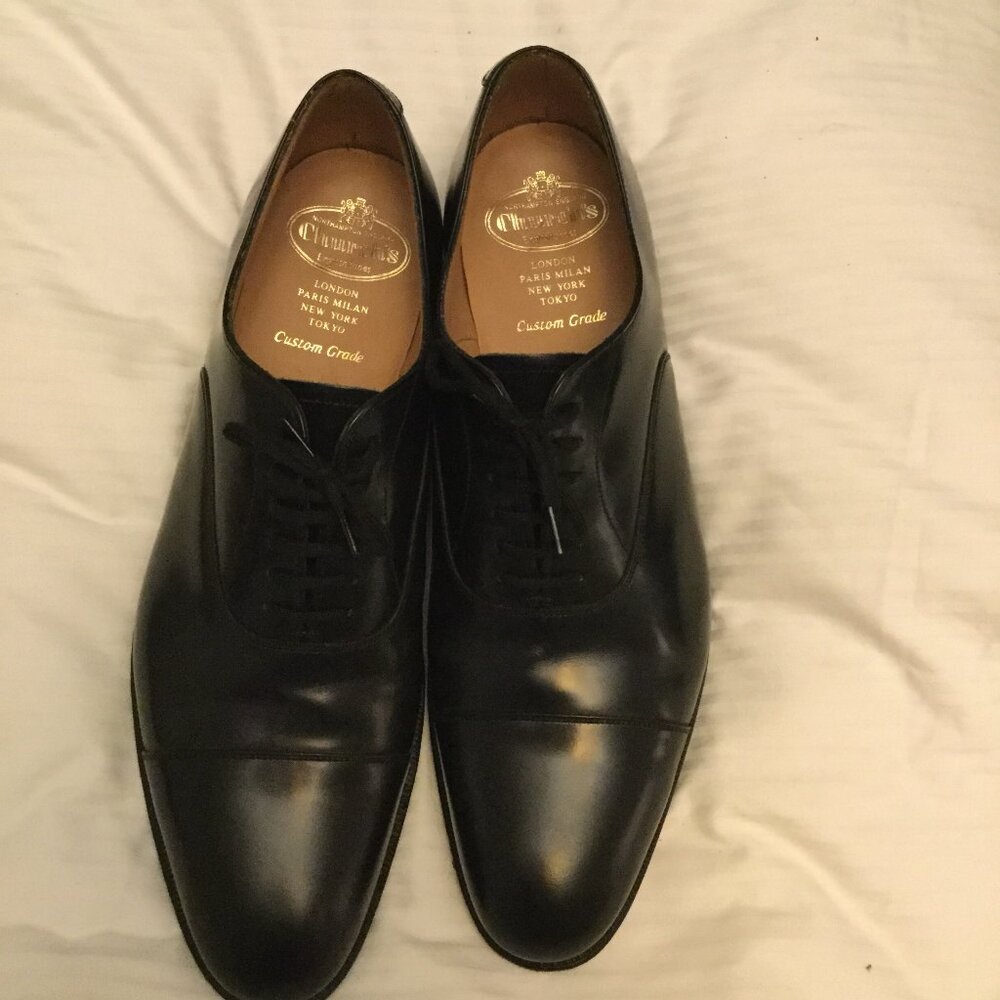 Church's Dubai Shoe Size 10 1/2 US 9 1/2 UK Dark Blue